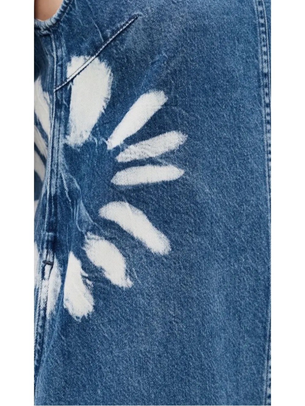 MADEWELL | Shibori Denim Shift Dress M - Picture 3 of 4